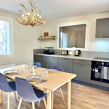 Cozy For 4 People In Allos, Ground Floor Of Daire Allos